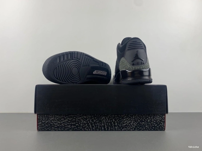 Cheap TB Cat Jordan Air 3 Retro CK9246-168 Black 0728